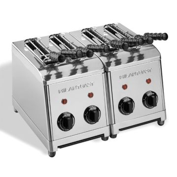MILAN-TOAST 4-TANGS TOSTIAPPARAAT RVS