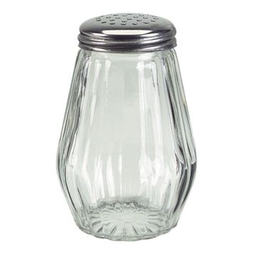 POEDERSUIKERSTROOIER GLAS/RVS