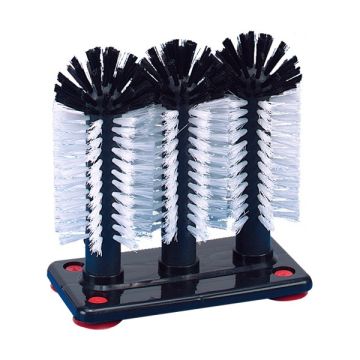 GLAZENSPOELBORSTEL 3-DELIG NYLON