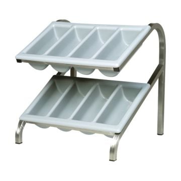 BESTEKBAKHOUDER 2x1/1 GN INCL. BAKKEN
