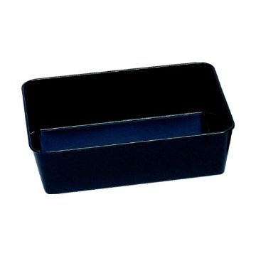 WACA VLEESBAK MELAMINE ZWART 30x19x8 CM