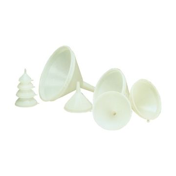 TRECHTER KUNSTSTOF WIT ø 14 CM