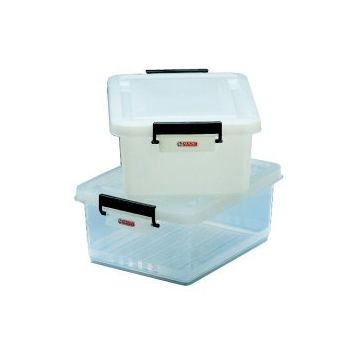 VOEDSELBAK TRANPARANT 23x40x53 CM 40 LTR