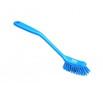 VIKAN SMALLE AFWASBORSTEL 290x25MM BLAUW