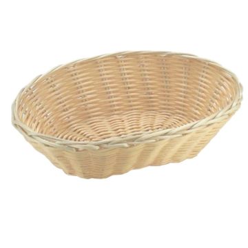 BROODMAND IMITATIE ROTAN OVAAL 25x16CM