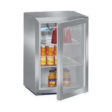 LIEBHERR MINIBAR KOELKAST | GLASDEUR | RVS