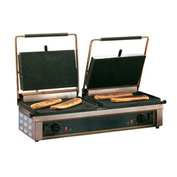 ROLLERGRILL CONTACTGRILL D.PANINI DUBBEL