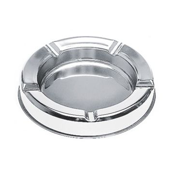 ASBAK ROND VERCHROOMD ø 110 MM
