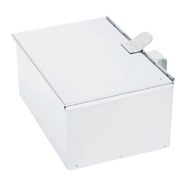 ASVERZAMELAAR RVS 210x140x90 MM