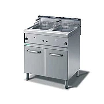 EMME FRITEUSE GAS 2-PANS
