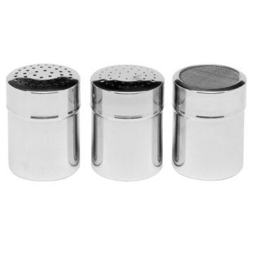 RVS STROOIERSET 3 STUKS