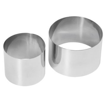 TAARTRING RVS ø90x45MM
