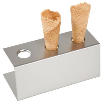IJSHOORNSTANDAARD RVS 3 HOORNTJES