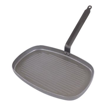GRILLPAN PLAATSTAAL 38x26CM