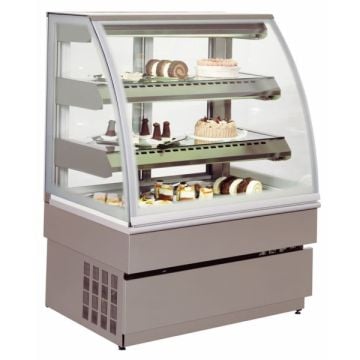 HAKVOORT KOELVITRINE GEORGIA III STATIC 100 GRIJS