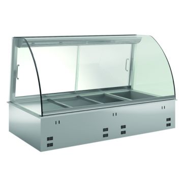DROP IN WARMHOUDVITRINE 3 X 1/1GN