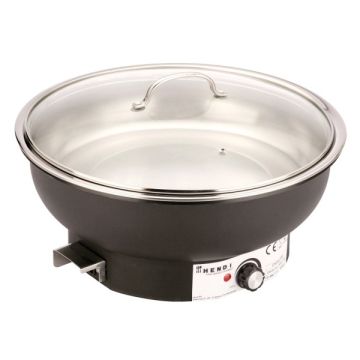 CHAFING DISH TESINO ELEK. ROND 6,8 LTR