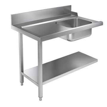 AANVOERTAFEL 120CM LINKS