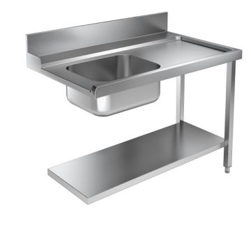 AANVOERTAFEL 120CM RECHTS