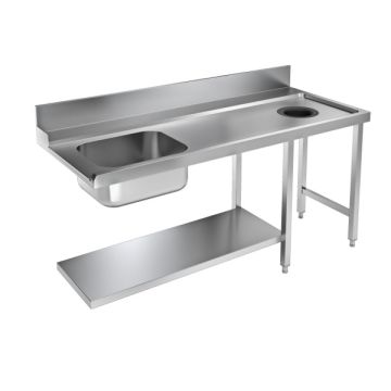 AANVOERTAFEL 180CM RECHTS