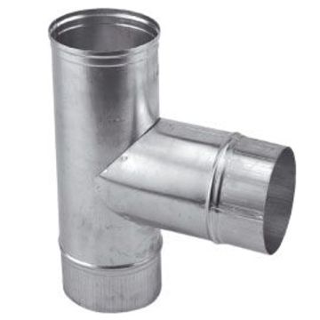 T-STUK ALUMINIUM ø 100 MM