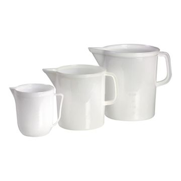 MAATBEKER KUNSTSTOF, WIT 5 LTR
