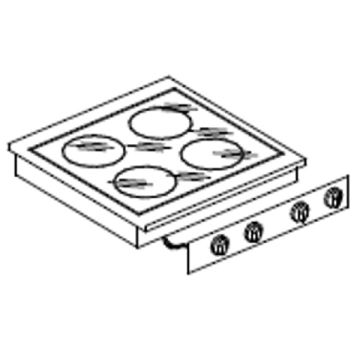 GIORIK KERAMISCHE KOOKPLAAT DROP IN LPV6861D