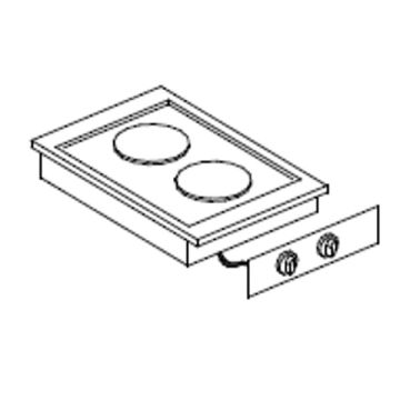 GIORIK ELEKTRISCHE KOOKPLAAT DROP IN LPE6421D