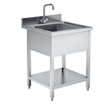 SPOELTAFEL  70x70 1 BAK MIDDEN