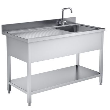 SPOELTAFEL 140x70 1 BAK RECHTS
