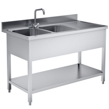 SPOELTAFEL 140x70 2 BAKKEN LINKS