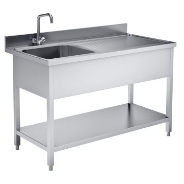 SPOELTAFEL 140x70 1 BAK LINKS
