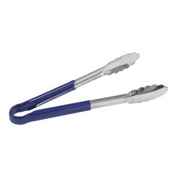 SERVEERTANG RVS/BLAUW 23 CM.