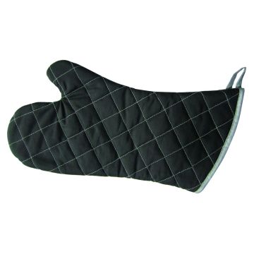 VEILIGHEIDSWANTEN 42 CM HITTEBESTENDIG ZWART