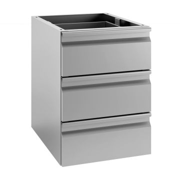 RVS 600 LADENBLOK 3 LADEN TBV WERKTAFEL