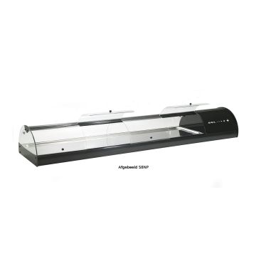 SAYL KOELVITRINE 4 GN 1/3x40 ZWART