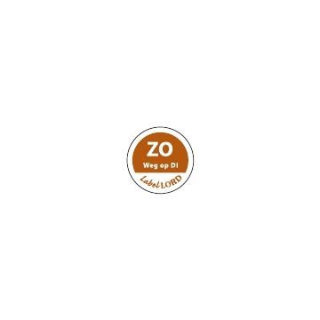 LABELLORD ETIKET ZONDAG, ROL 500 STUKS