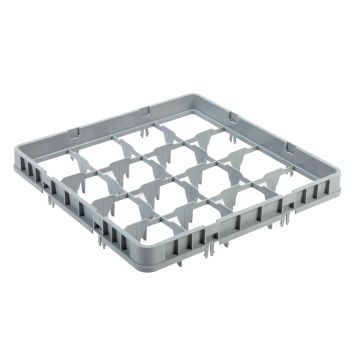 PROFINOX OPZETRAND 50X50X12CM 16-VAKS FULL DROP