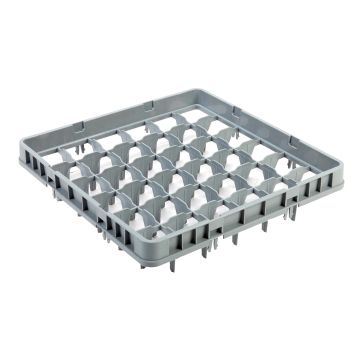 PROFINOX OPZETRAND 50X50X12CM 36-VAKS FULL DROP