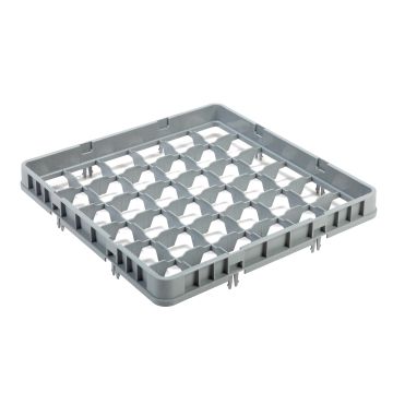 PROFINOX OPZETRAND 50X50X7,5CM 36-VAKS HALF DROP