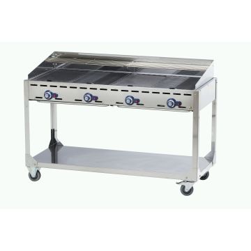 GAS BARBECUE "GREEN FIRE" 4 BRANDERS