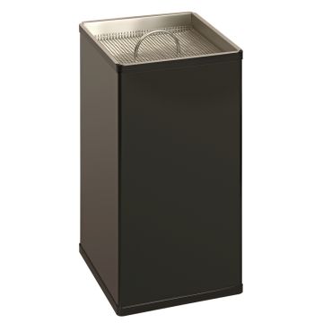 ZANDASBAK VIERKANT 300 VB880000 ZWART