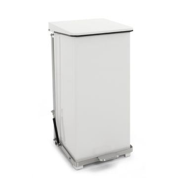 AFVALBAK WIT 45L VOETBED. VB058112