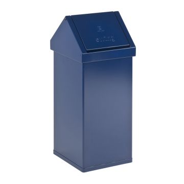 CARRO-SWING AFVALBAK 55L BLAUW