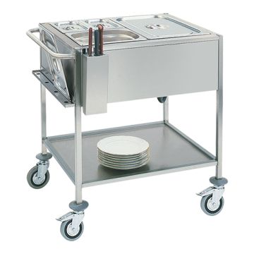 MAXPRO BAINMARIE WAGEN 2/1GN