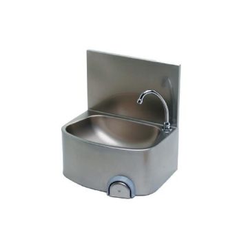 PROFINOX WASBAK 48x36CM KNIEBED. + SPATRAND