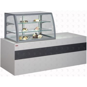 HAKVOORT GEBAKSVITRINE VIRGINIA LOW 1000 SERVE OVER