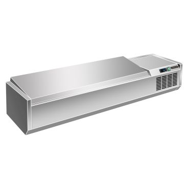 MAXXFROST GEKOELDE OPZETVITRINE 120x33 CM