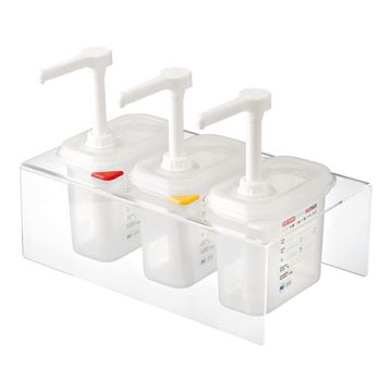 ARAVEN DISPENSER UNIT INCL. 3X 1/9GN BAKKEN