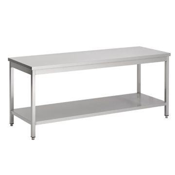 PROFINOX VERLAAGD ONDERSTEL TBV WOKBRANDER 1600x700x600MM
